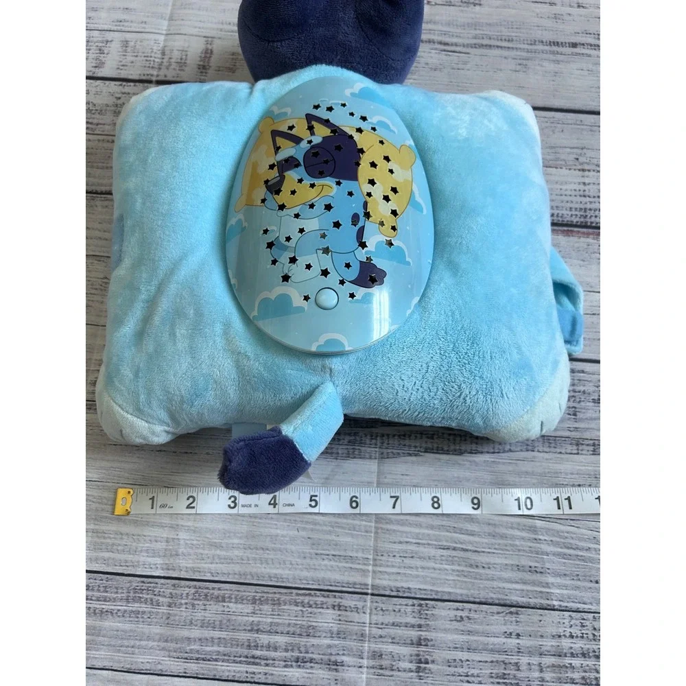 Bluey Pillow Pets Sleepytime Lites Light Up Plush Night Light Projector Toy